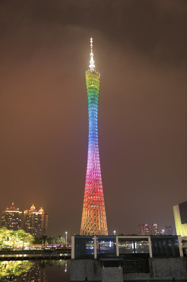 广州塔夜景